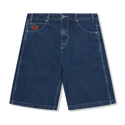 Butter Goods Spider Denim Short Dark Indigo