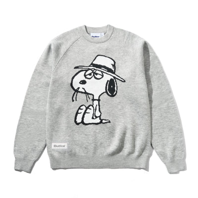 Butter Goods Spike Knit Sweater Ash