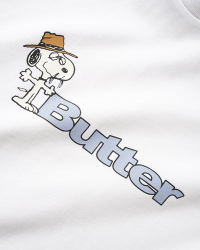 Butter Goods Spike Logo Tee White
