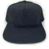 Spitfire Bighead Snapback Cap Black/Black