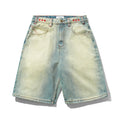 Cash Only Stars Denim Shorts Sun Fade