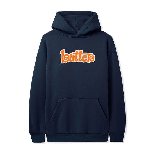 Butter Goods Swirl Hoodie Navy