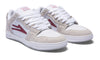 Lakai Telford Low James Capps Chocolate Edition Shoe White w Red