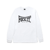 Huf Throwing Hands L/S T-Shirt White