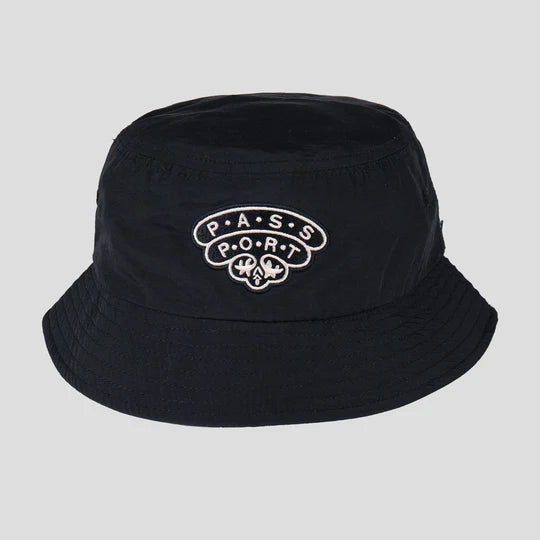 Pass~Port Heirloom RPET Bucket Hat - Size Large , Black