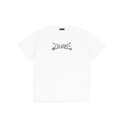 Dime Fingerprint T-Shirt White