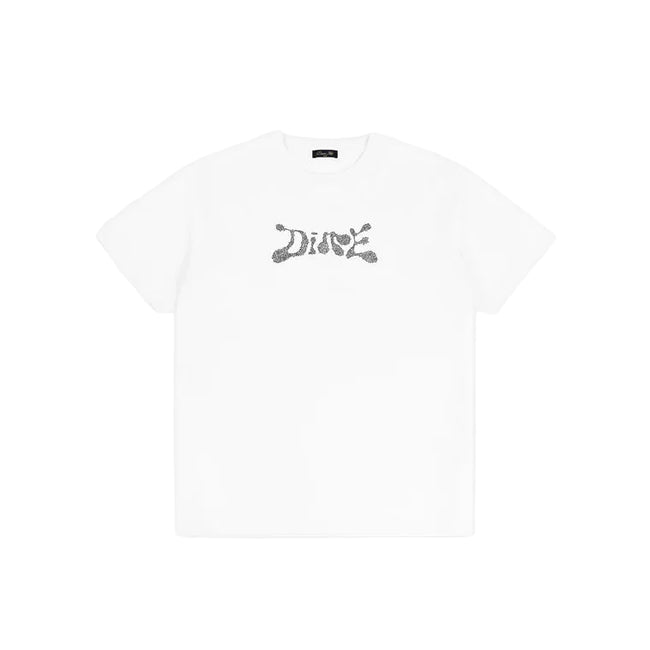Dime Fingerprint T-Shirt White