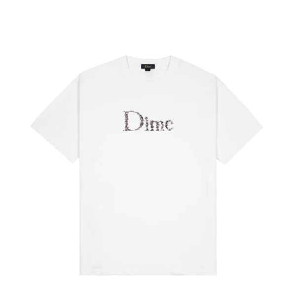 Dime Classic Skull T-Shirt White