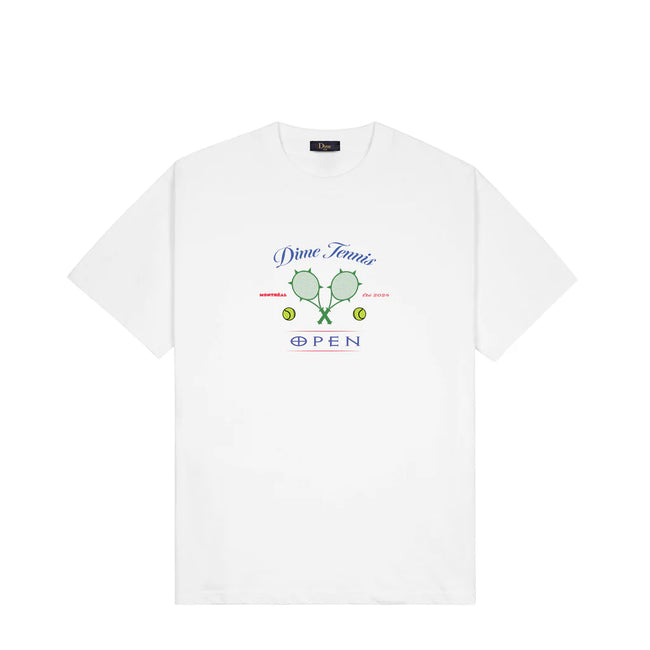 Dime Court T-Shirt White