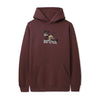 Butter Goods Unleash Hoodie Maroon