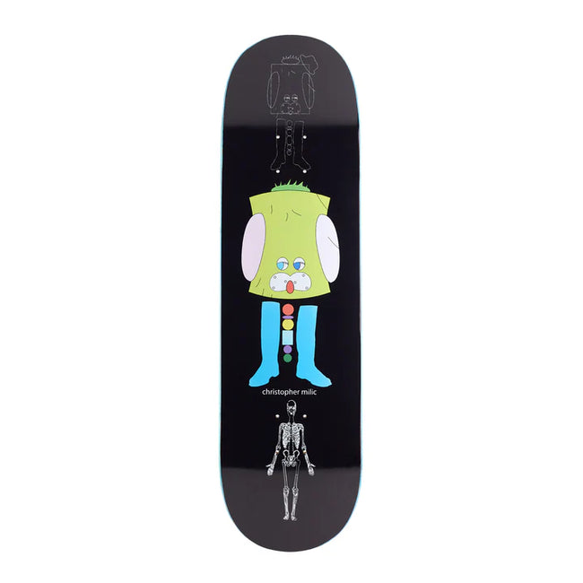 Frog Skateboards Chris Milic Vector World Deck 8.38"