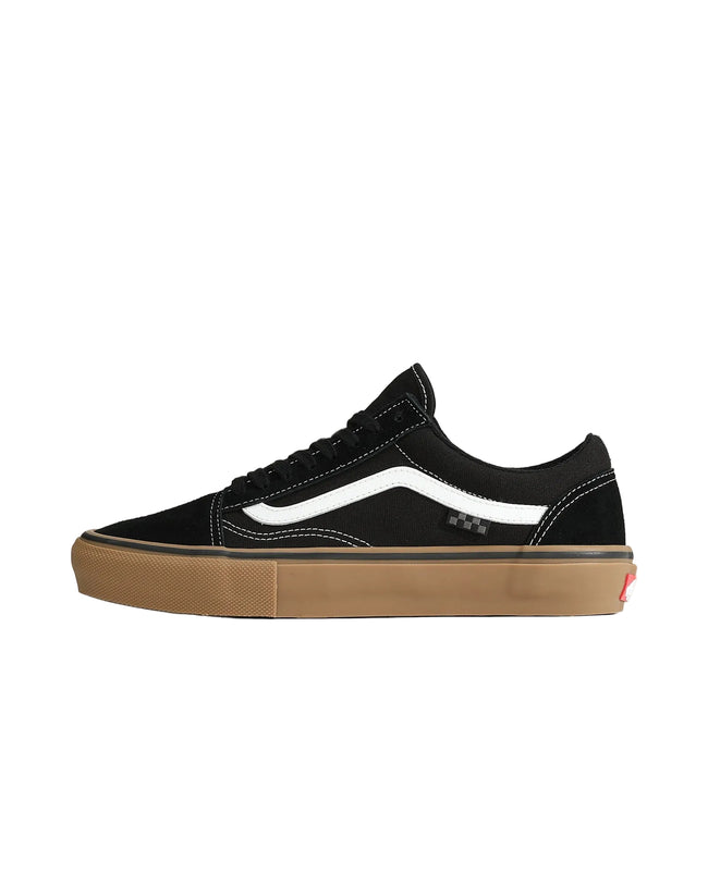 Vans Skate Old Skool Shoe Black/White/Gum