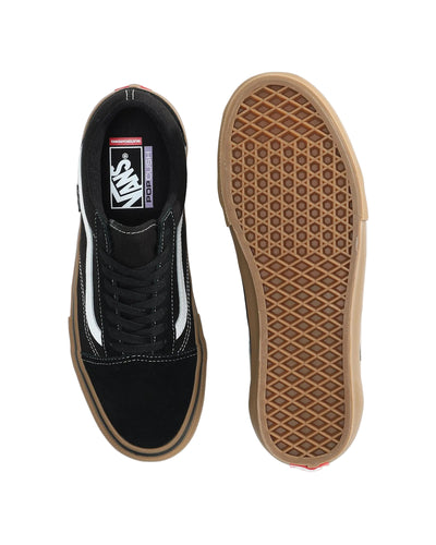 Vans Skate Old Skool Shoe Black/White/Gum