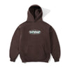 Butter Goods Vortex Pullover Hood Chocolate