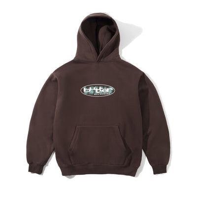 Butter Goods Vortex Pullover Hood Chocolate