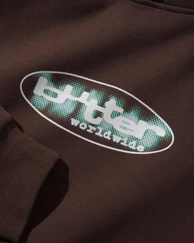 Butter Goods Vortex Pullover Hood Chocolate