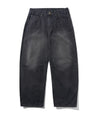 Butter Goods Wide Cut Denim Jeans Streaky Black