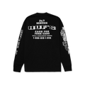 Huf Worldwide Towing L/S T-Shirt Black