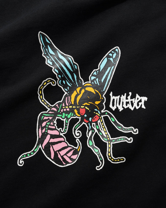 Butter Goods Wasp Tee Black