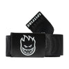 Spitfire Bighead Cresent Jaquard Belt Black