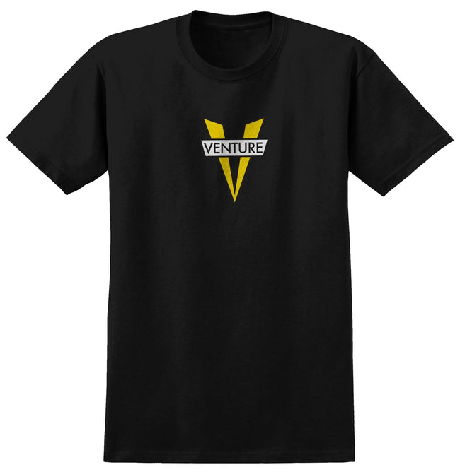 Venture Heritage T-Shirt Black/Yellow