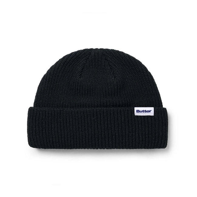 Butter Goods Wharfie Beanie Black