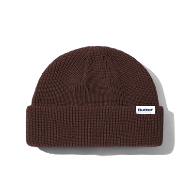 Butter Goods Wharfie Beanie Chocolate
