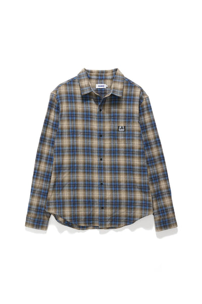 Xlarge Liam Check Shirt Blue