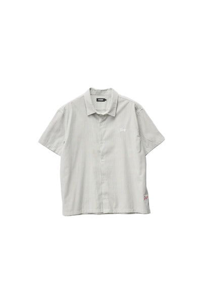 Xlarge Oxford Script SS Shirt Black/White Stripe