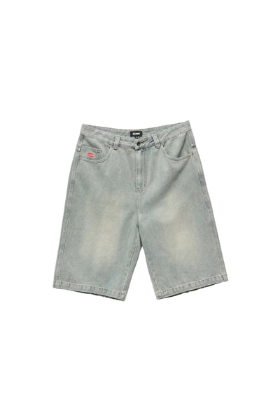 Xlarge Baggy Bull Denim 91 Denim Short Stained Blue