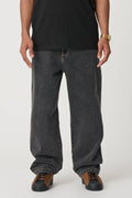 XLarge Baggy Bull Denim 91 Pant Washed Black