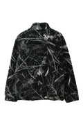 Xlarge Camo Reversible Sherpa Jacket Black