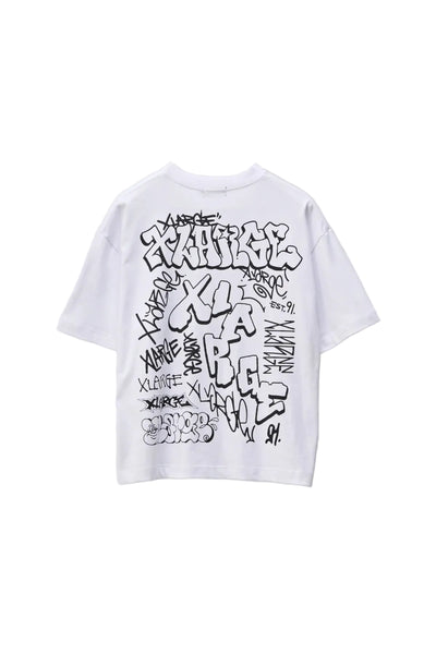 Xlarge Slam Gorilla Fit Tee White