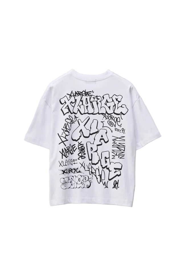 Xlarge Slam Gorilla Fit Tee White