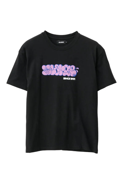 Xlarge Graffiti Smile Tee Pigment Black