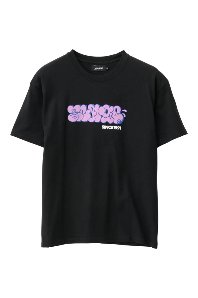 Xlarge Graffiti Smile Tee Pigment Black