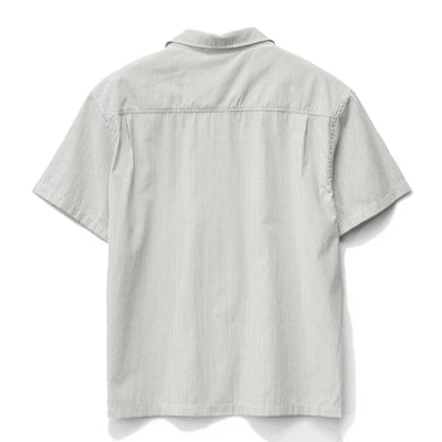Xlarge Oxford Script SS Shirt White w Black Stripes