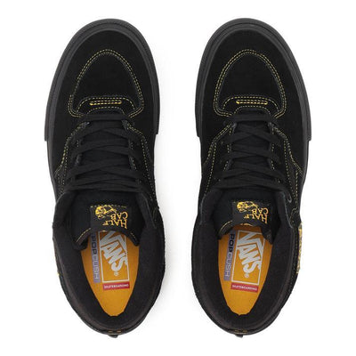Vans Skate Half Cab Shoe Black/Mustard