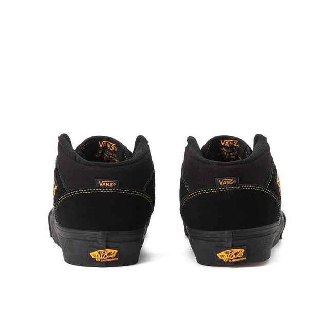 Vans Skate Half Cab Shoe Black/Mustard