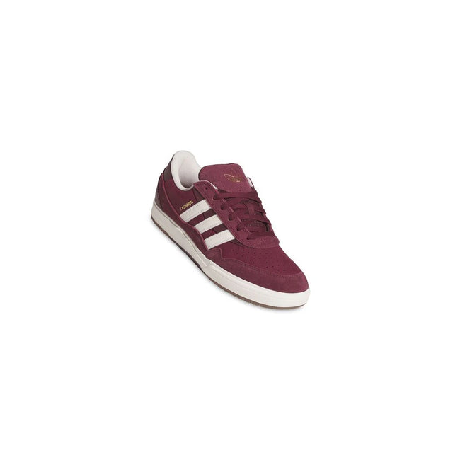 Adidas Tyshawn II Shoe Maroon / Chalk White / Gold Metallic