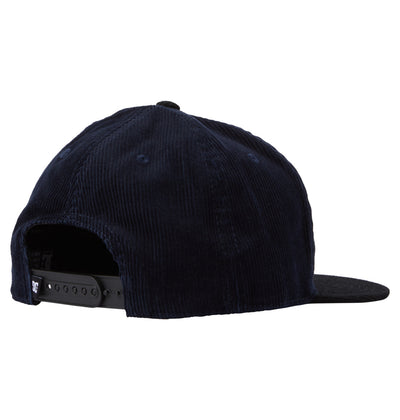 DC Gymnasium Cord Snapback Navy Dress Blues