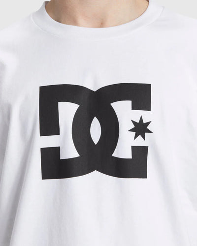DC Star Tee White