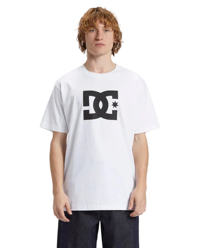DC Star Tee White