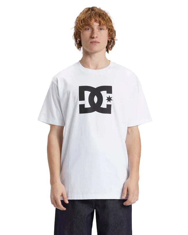 DC Star Tee White