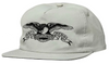 Anti Hero Basic Eagle Snapback Cap Light Grey
