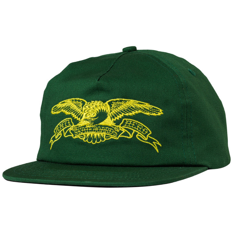 Antihero Basic Eagle Snapback Cap dark Green – Embassy chch