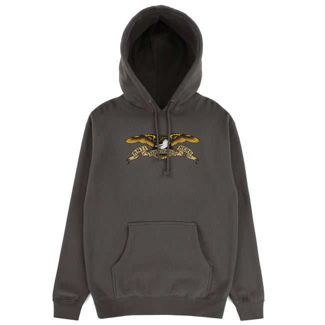 Anti Hero Eagle Hoodie Charcoal