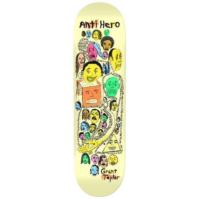 Antihero Grant Taylor Expressions Deck 8.5"