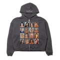 Paradise NYC Bad Girls Zip Hoodie Black
