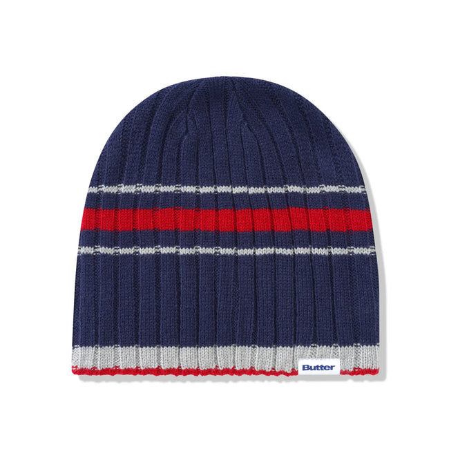 Butter Goods Bands Skull Beanie Navy